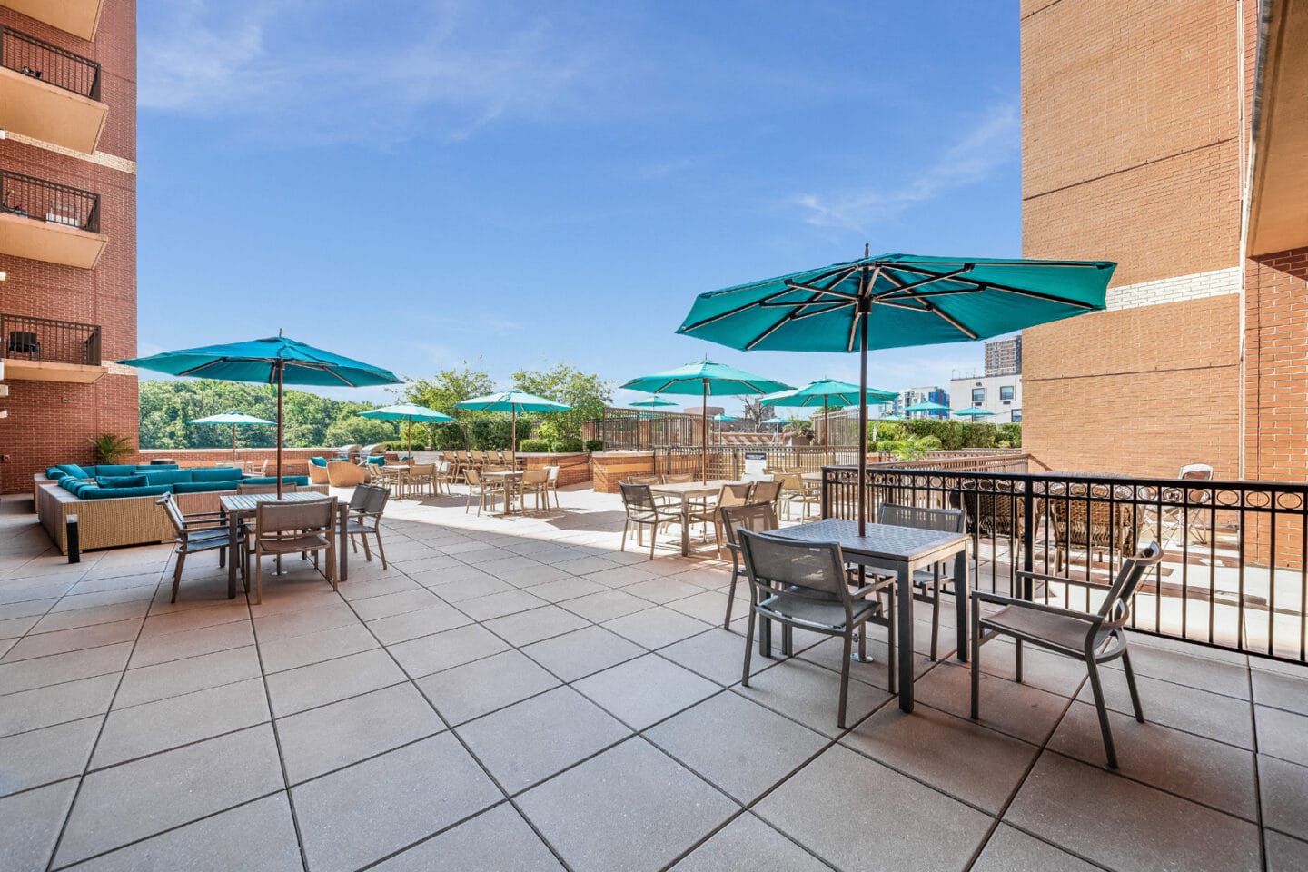 Outdoor Lounge at Twenty50 by Windsor, 2050 Central Road, NJ