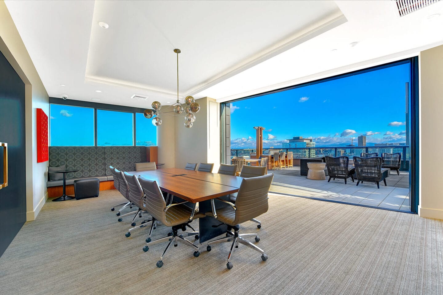 Conference Room/Business Center at Cirrus, Seattle, Washington