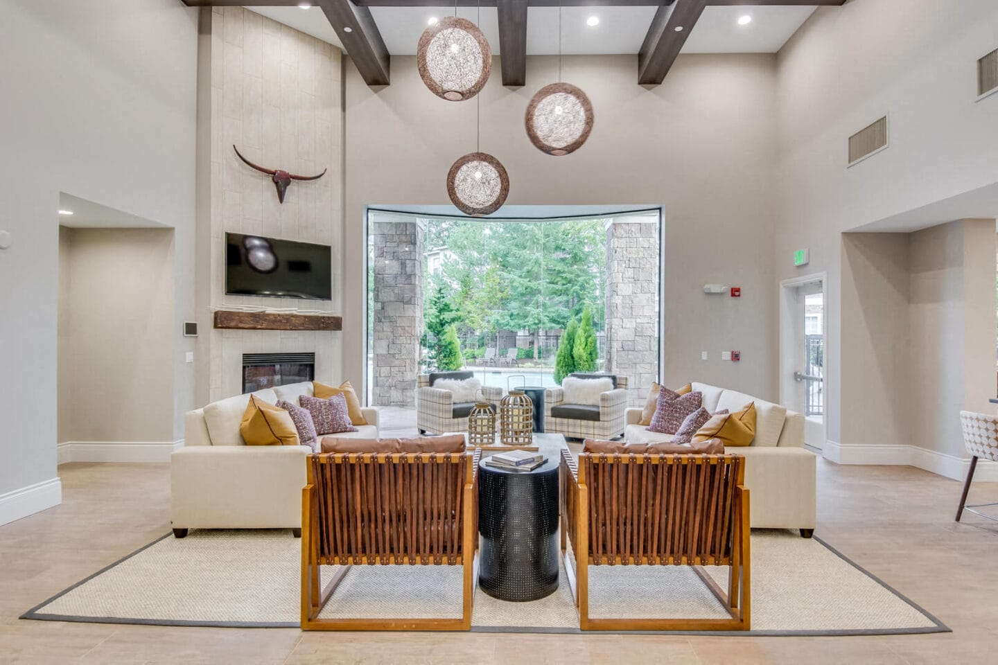 Newly Renovated Clubhouse at The Estates at Cougar Mountain, Issaquah, Washington