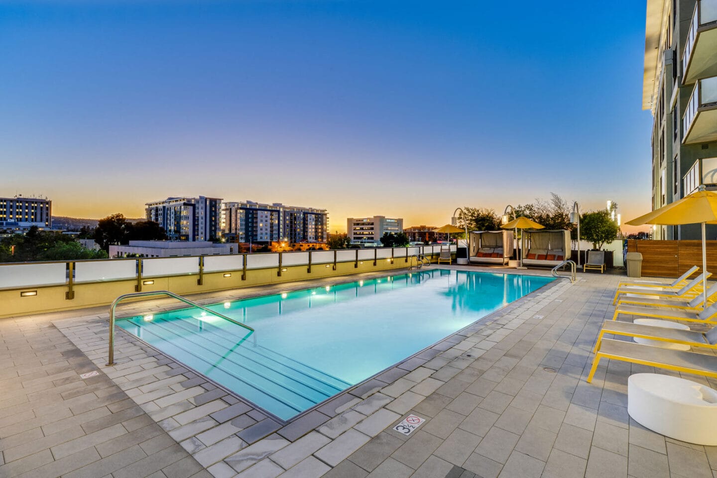 City Views From Pool at The Marston by Windsor, California, 94063