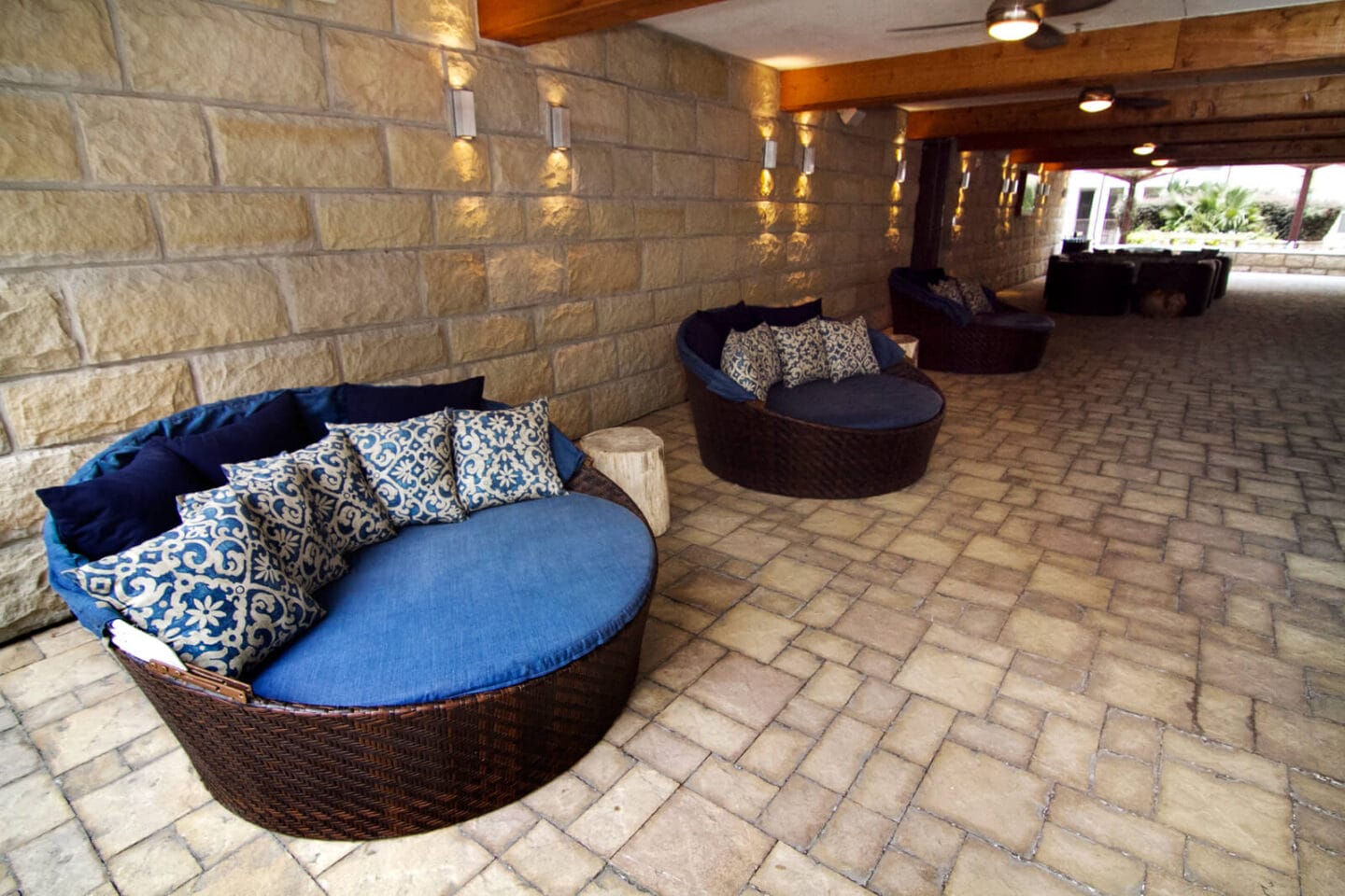 Relaxing Outdoor Space called The Cave at The Monterey by Windsor, Dallas, 75204