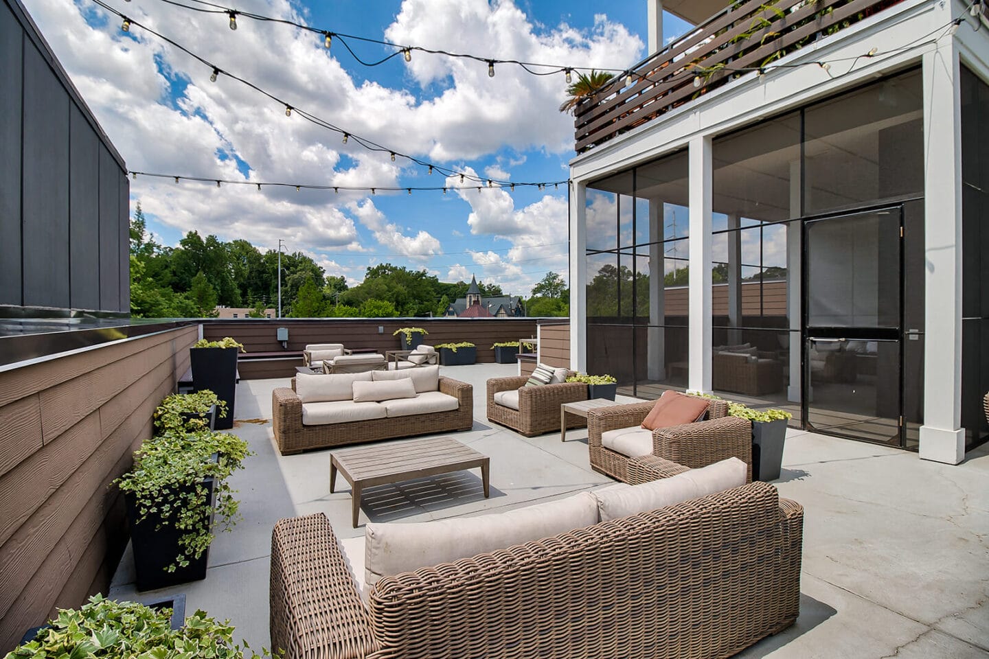 Three Landscaped Courtyards at Morningside Atlanta by Windsor, Atlanta, Georgia