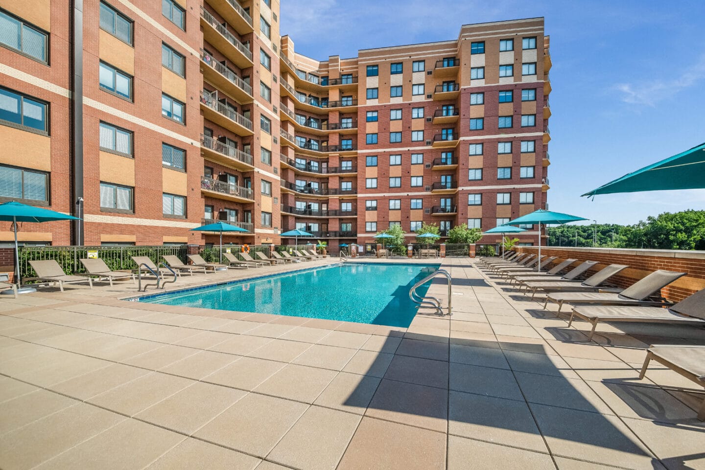 Heated Pool at Twenty50 by Windsor, Fort Lee, NJ