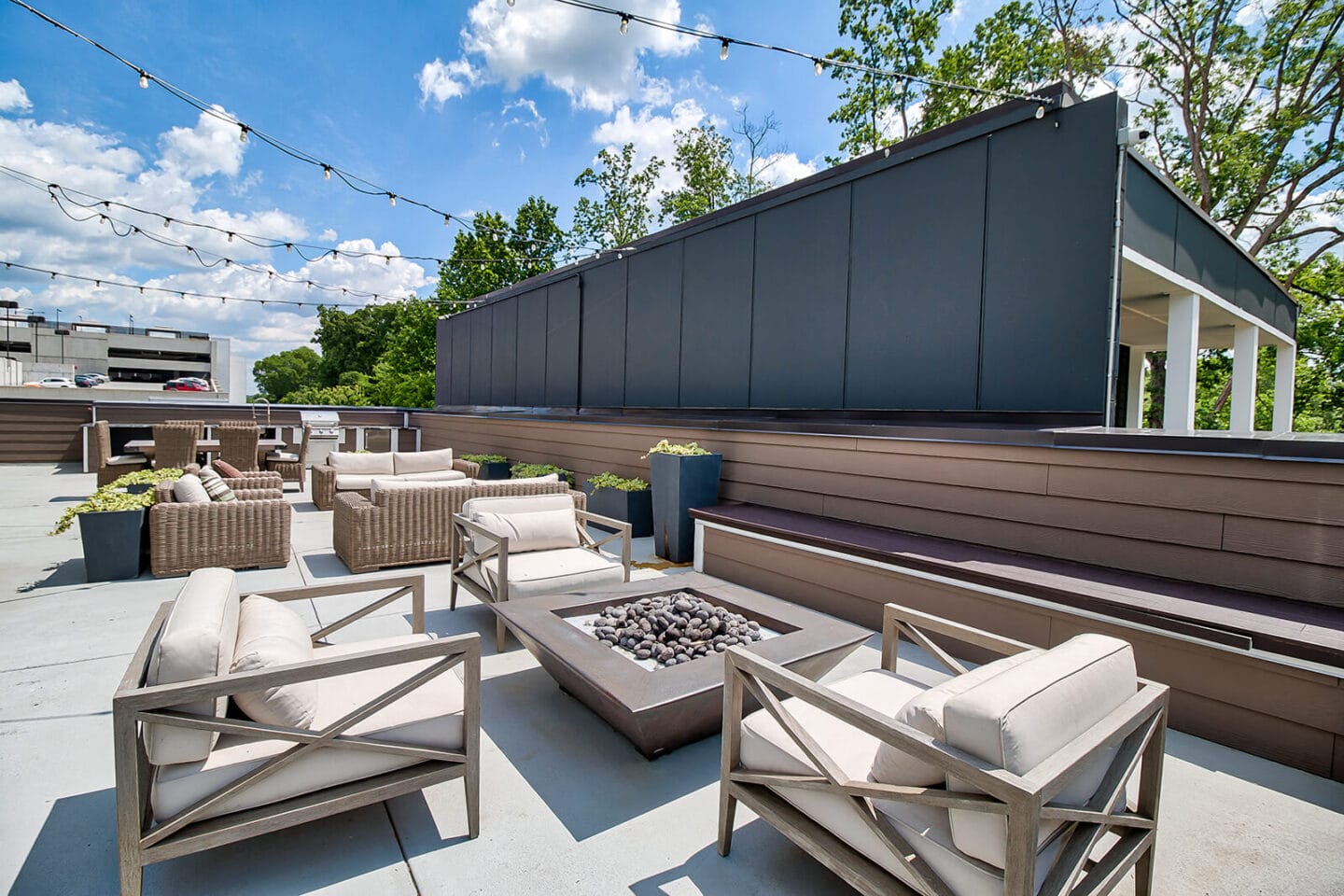 Courtyard with Open Air Seating at Morningside Atlanta by Windsor, Atlanta, 30324