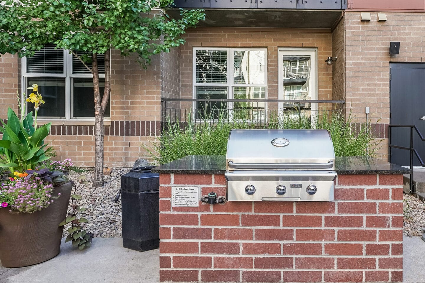 Grilling Station at Windsor at Broadway Station, Denver, Colorado