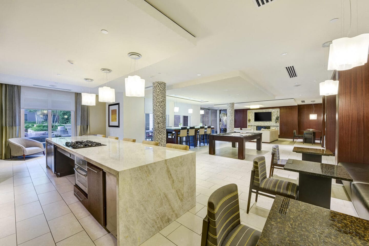 Gourmet Kitchen In Club Suite at Windsor at Cambridge Park, Cambridge, 02140