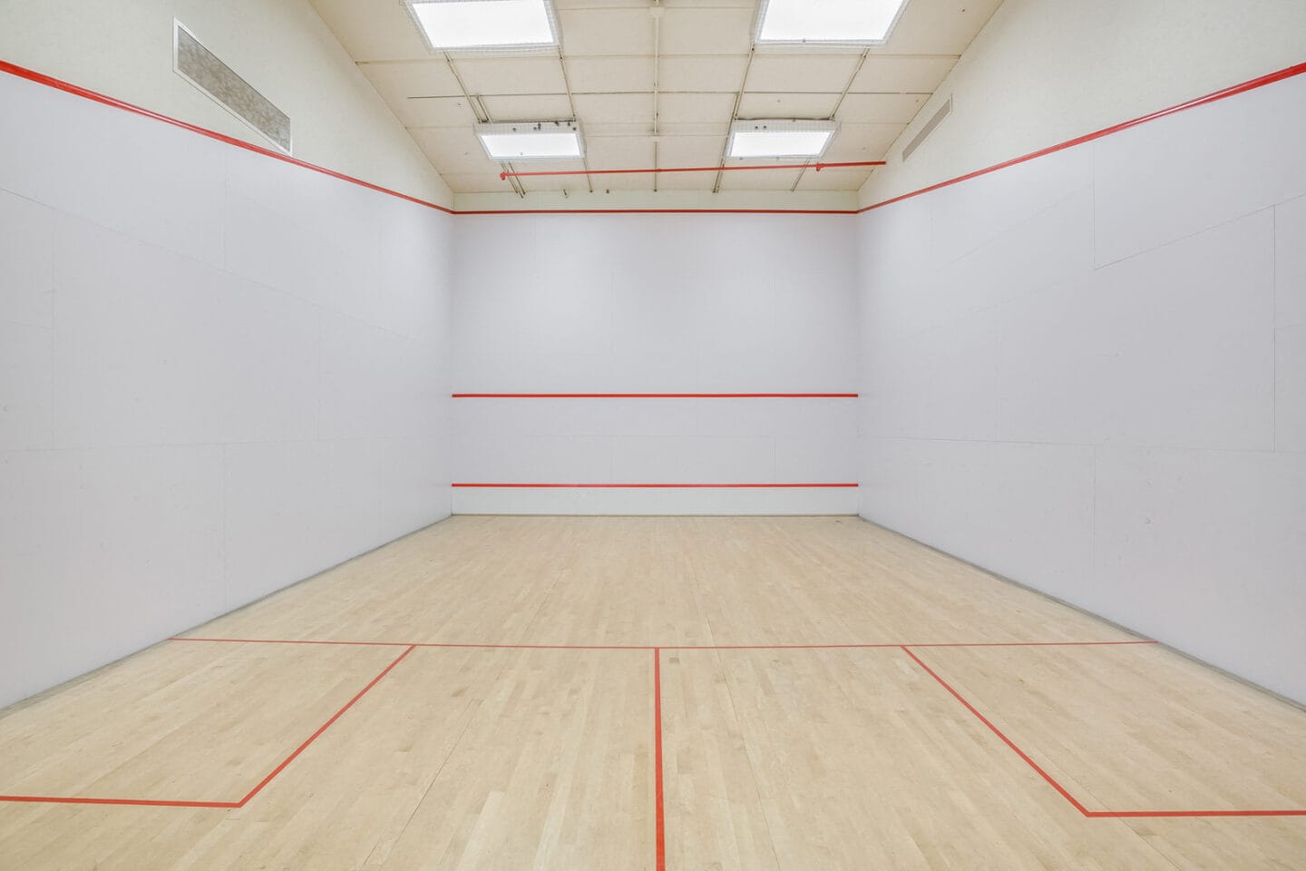 Squash court at The Ashley Apartments, New York, New York