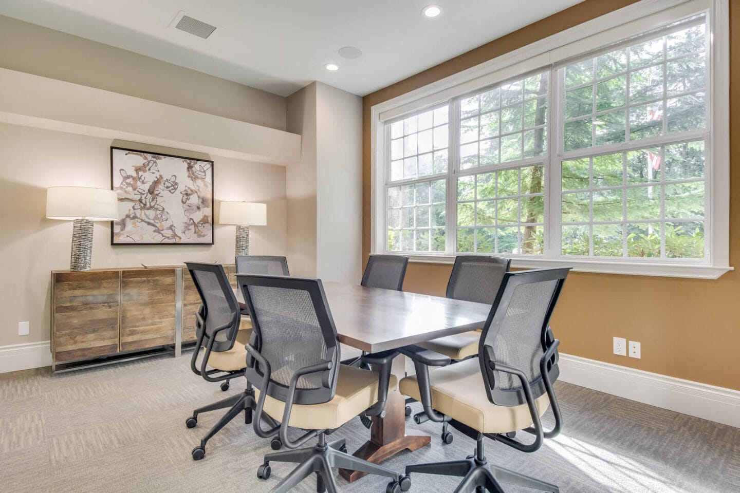 Resident Conference Roomat The Estates at Cougar Mountain, Issaquah, Washington