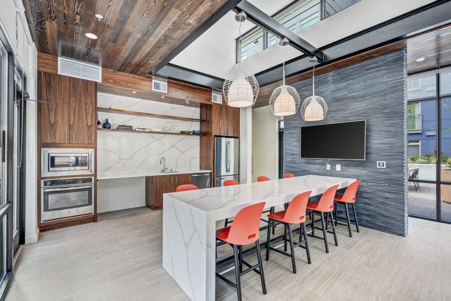 Full-Sized Kitchen in Jewel Box at The Whittaker, Washington, 98116