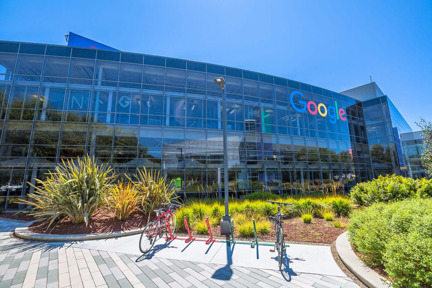 Google headquarters close to Mission Pointe by Windsor, Sunnyvale, California