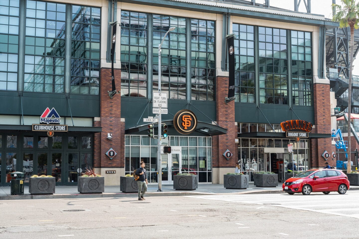 Game day at Oracle Park near Mission Bay by Windsor, San Francisco, CA