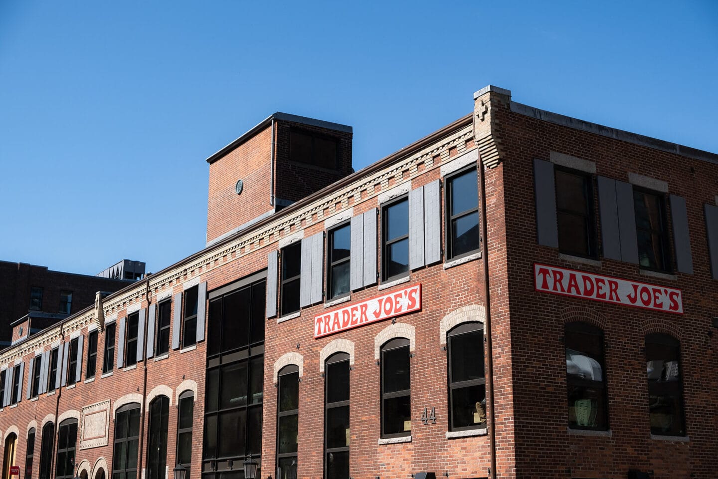 Trader Joe's steps away from Waterside Place by Windsor, 505 Congress St, MA