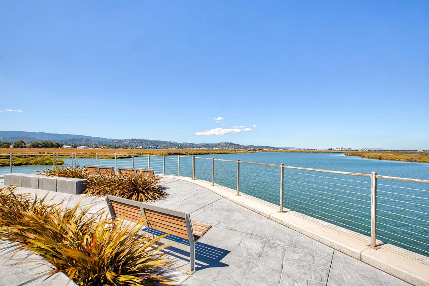 Water views surrounding community at Blu Harbor by Windsor, Redwood City, 94063