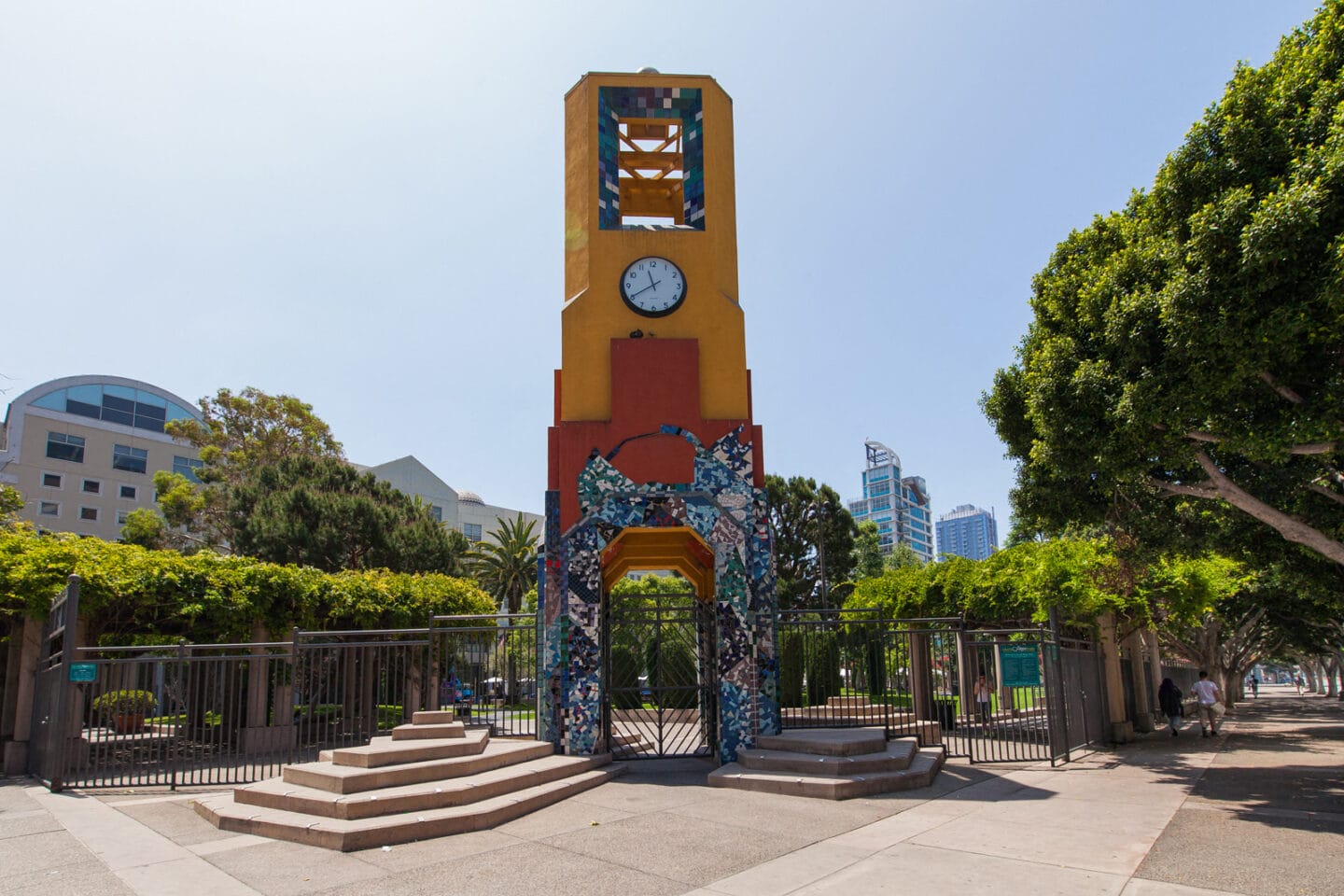 Grand Hope Park Public Art near Renaissance Tower, California, 90015