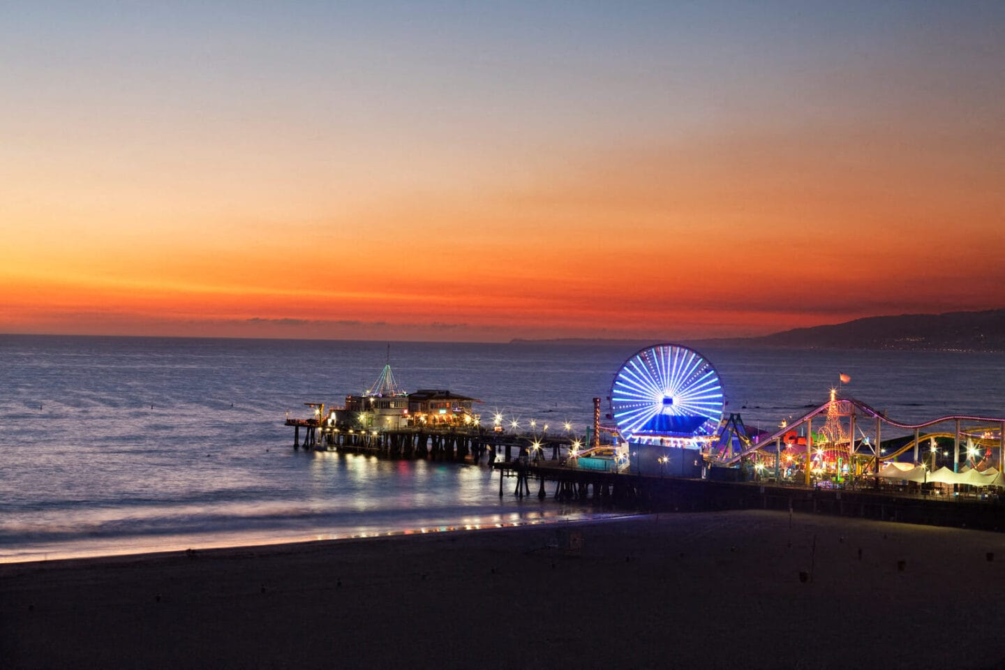 Santa Monica Pier near Sea Castle, 1725 Ocean Front Walk, CA