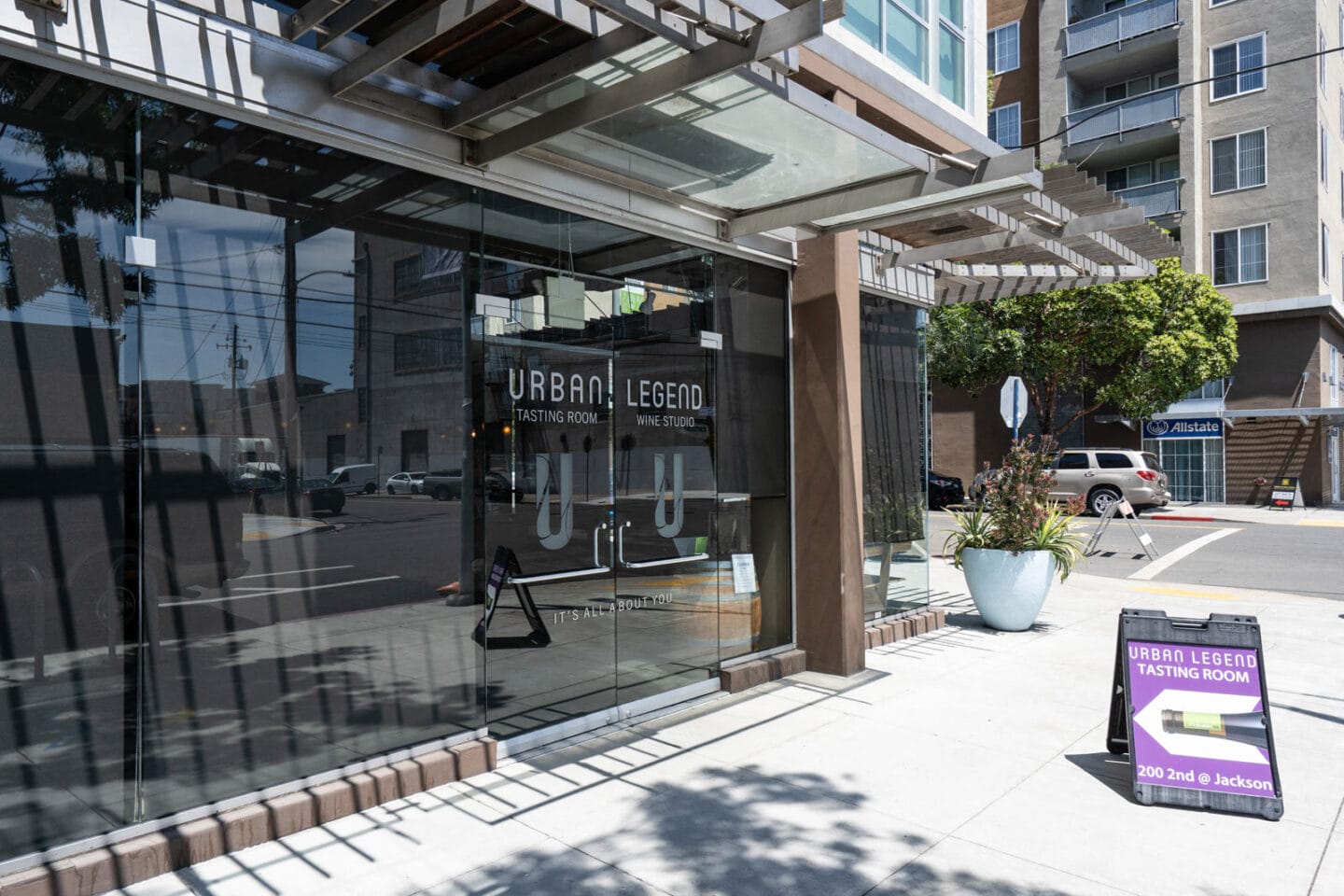 Urban Legend Wine Tasting Room near Allegro at Jack London Square, California, 94607