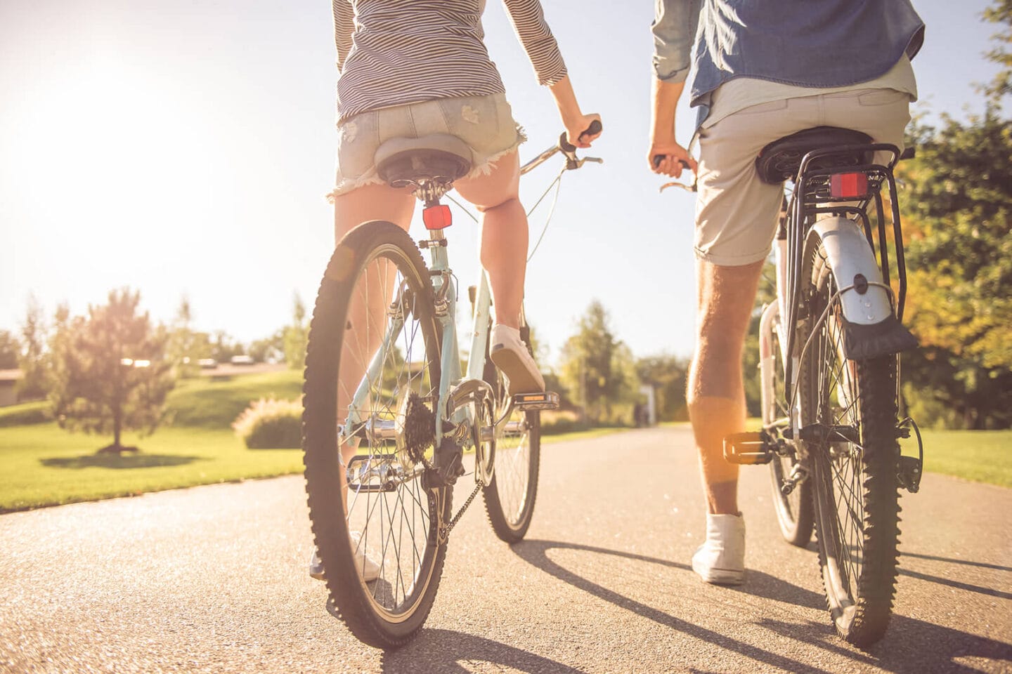 Bike Riding Trails at Mission Pointe by Windsor, Sunnyvale, California