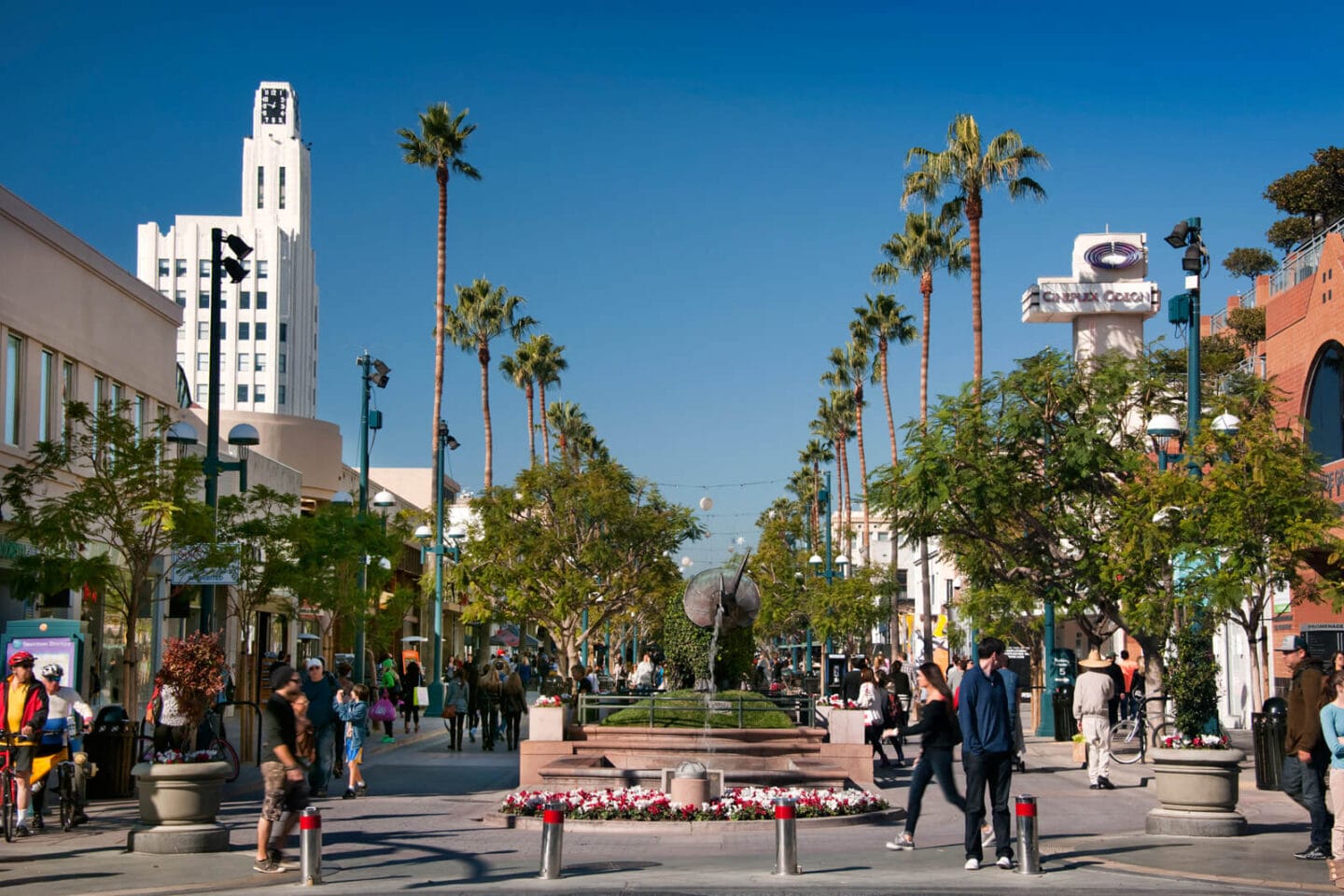 Third Street Promenade Dining and Shopping near Sea Castle, 1725 Ocean Front Walk, Santa Monica