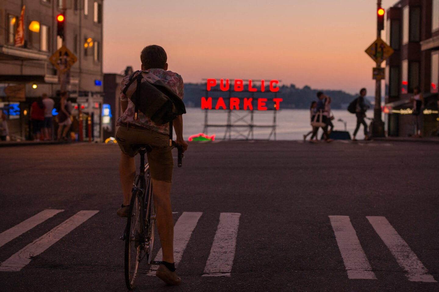 Walk Or Bike To Pike Place Market from The Martin, Seattle, Washington