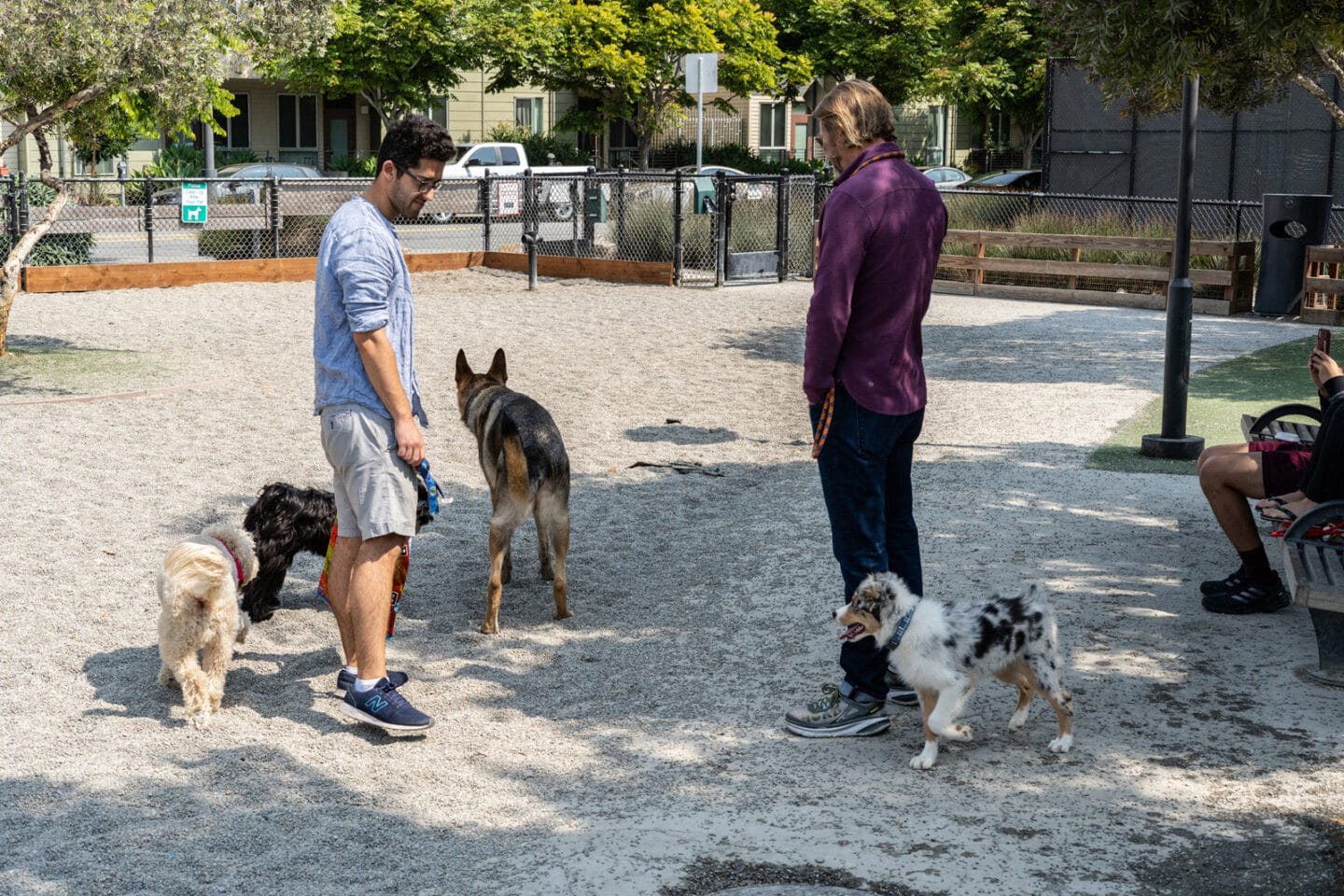 Mission Creek Dog Park close to Mission Bay by Windsor, San Francisco, CA