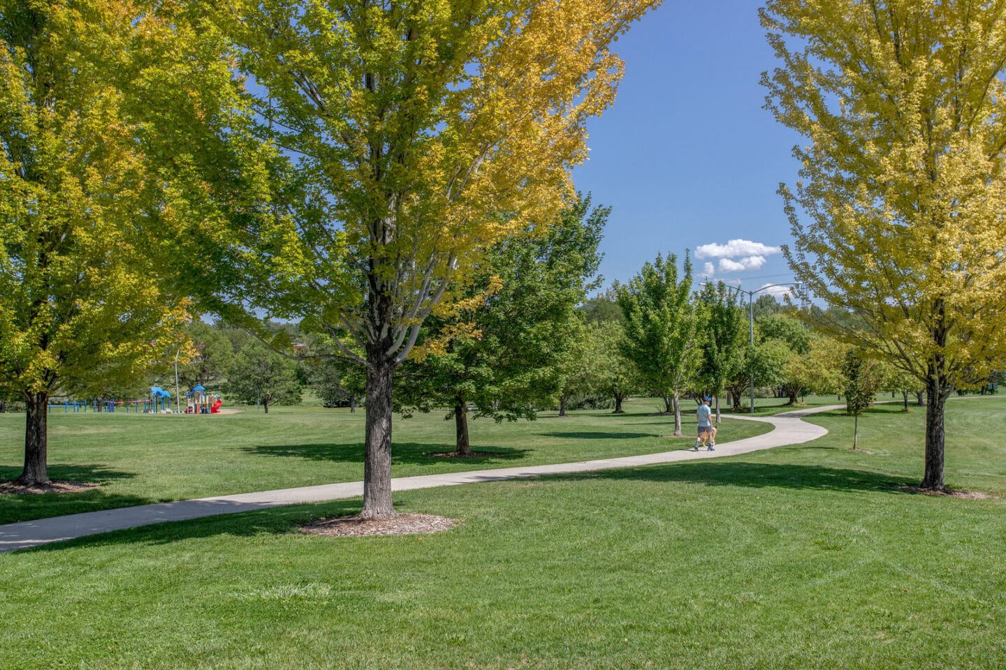 Beautiful nearby parks at The District, Denver, CO