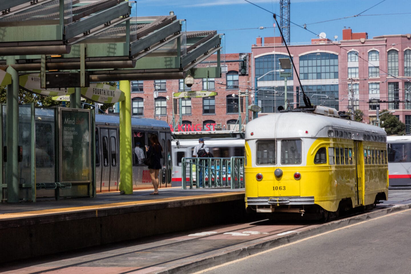 CALTRAIN at 4th and King Street near Mission Bay by Windsor, San Francisco, 94158