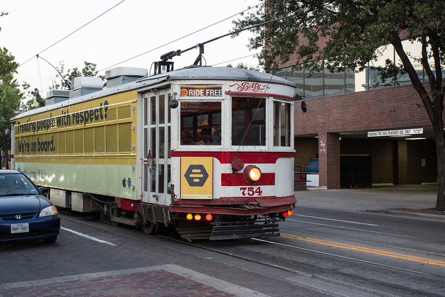 One Block from M-Line Trolley Stop at The Monterey by Windsor, Texas, 75204