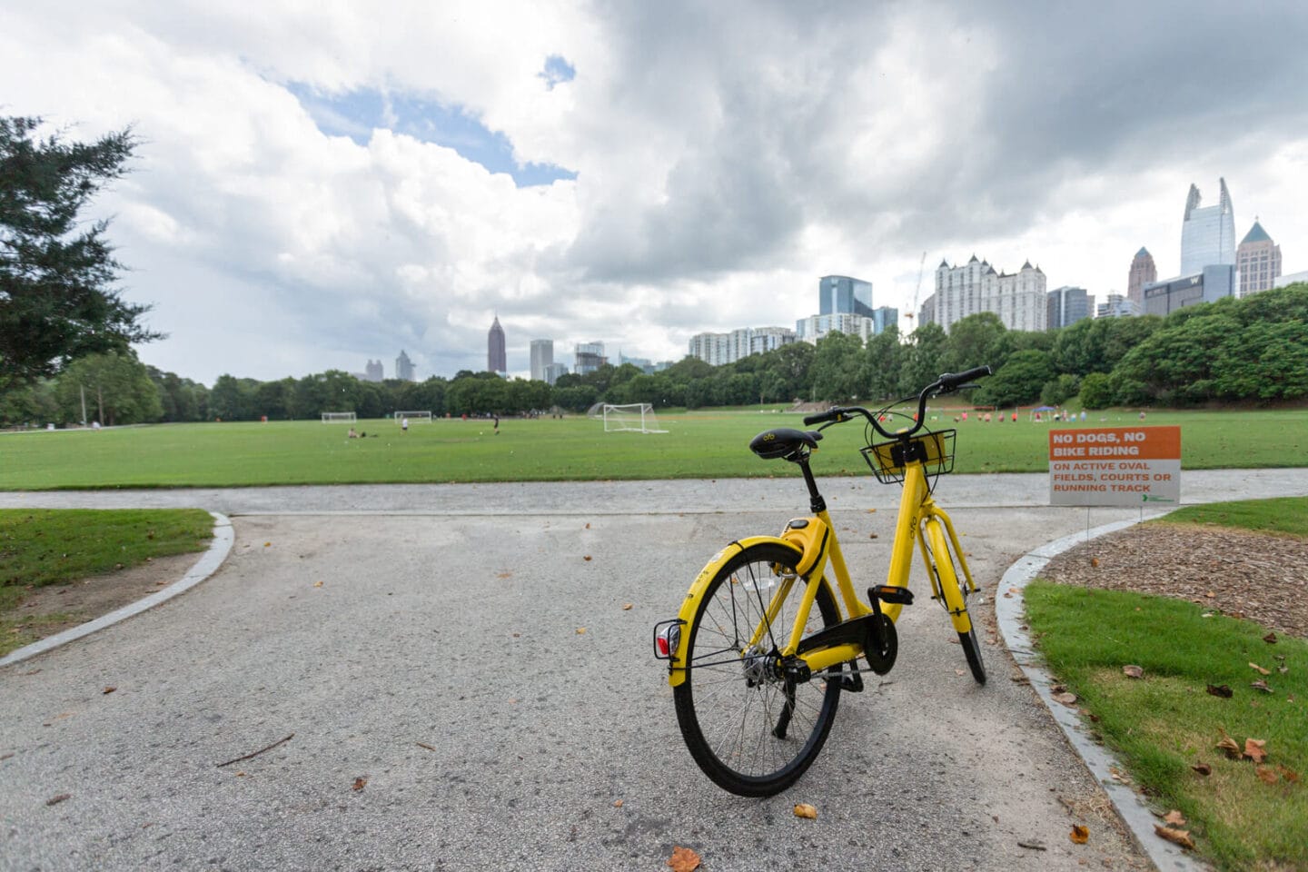 Bike in Piedmont Park at Windsor at Midtown, 222 14th Street NE, Atlanta