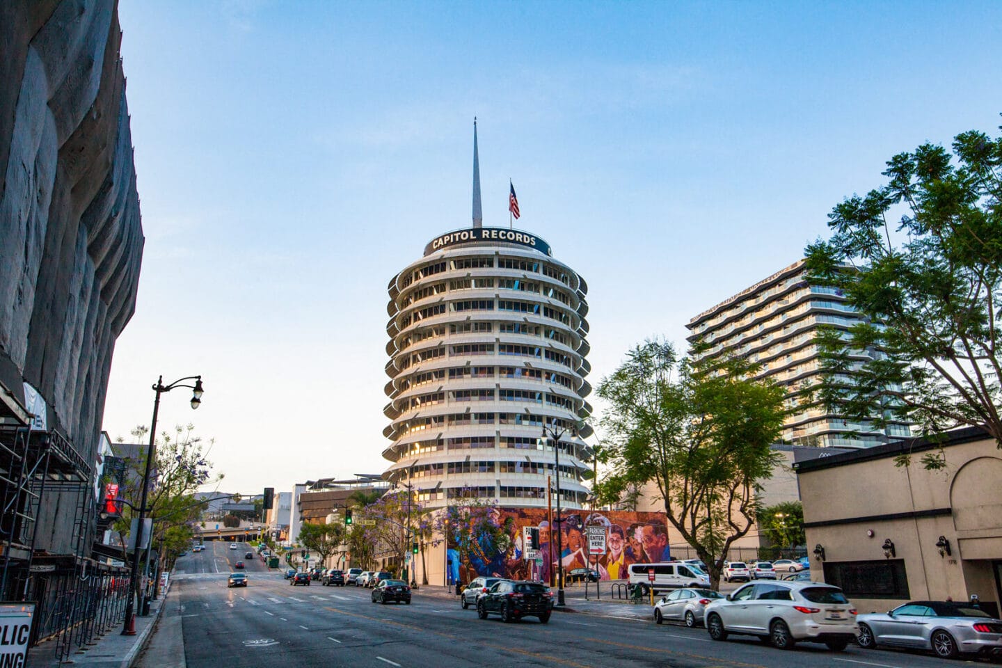 Near Capitol Records at Sunset and Vine, 90028, CA