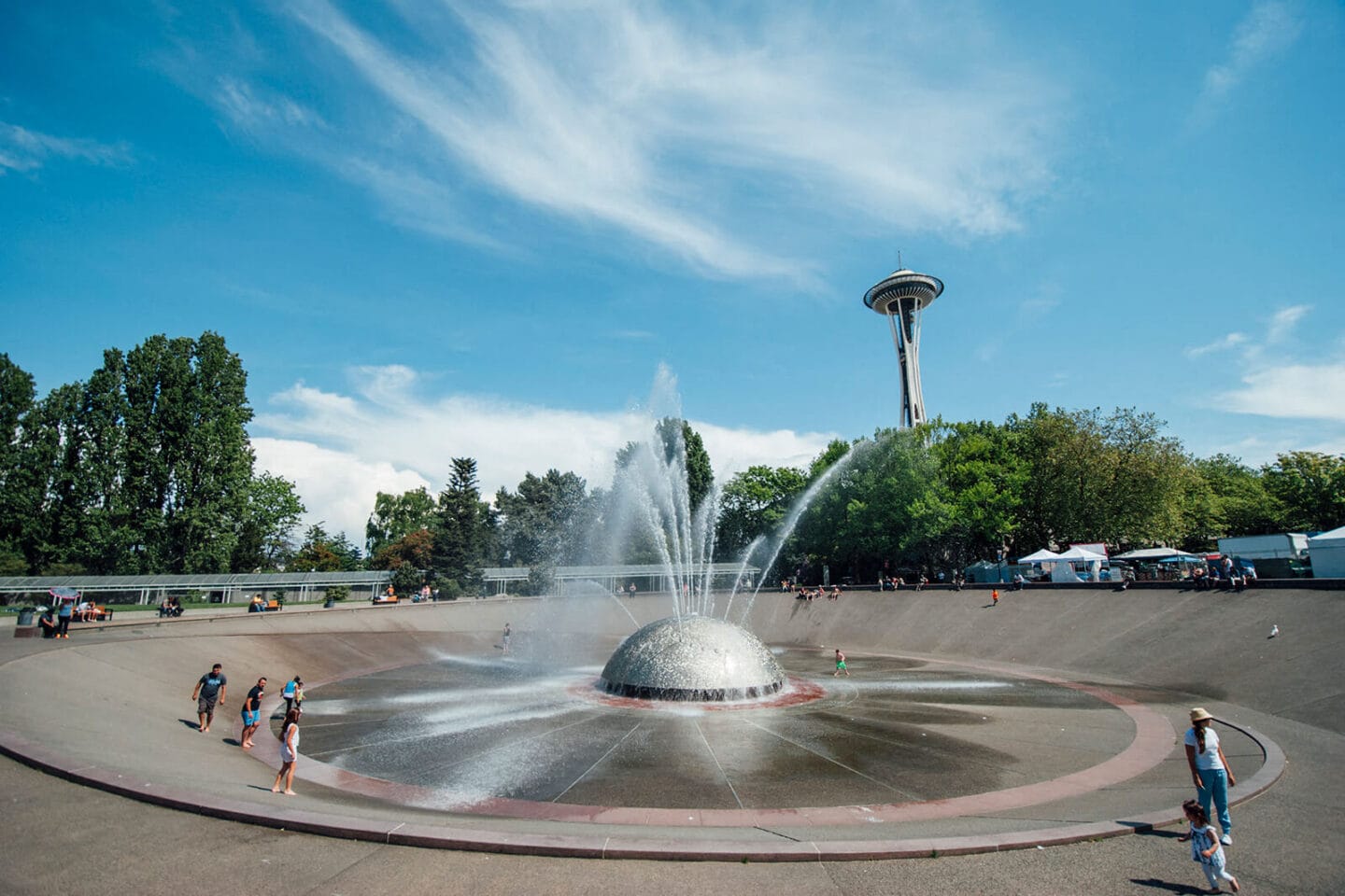 Seattle Center Fountain near Cirrus, 2030 8th Avenue, Seattle