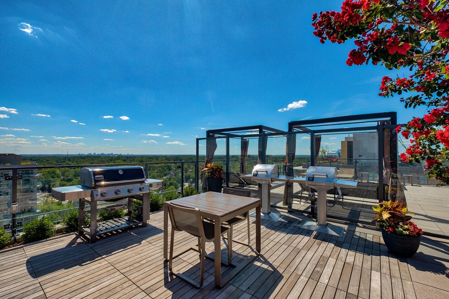 BBQ Area at Windsor Bethesda in Bethesda, Maryland