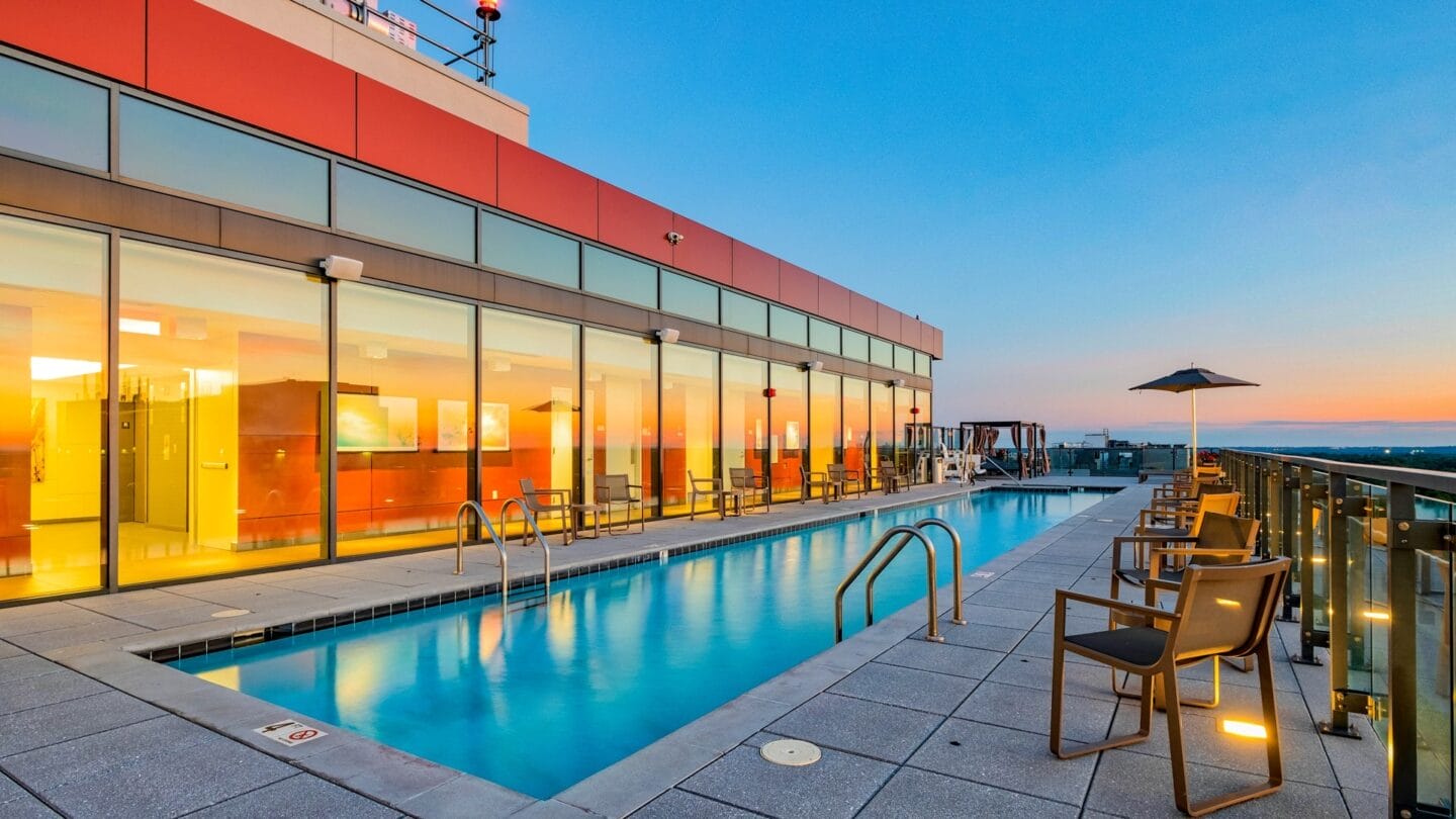 Rooftop Terrace at Windsor Bethesda in Bethesda, MD