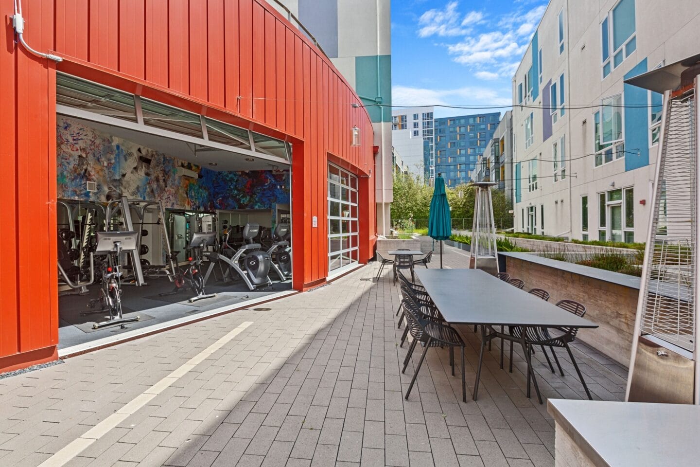 Outdoor courtyard at Mission Bay by Windsor, San Francisco, 94158