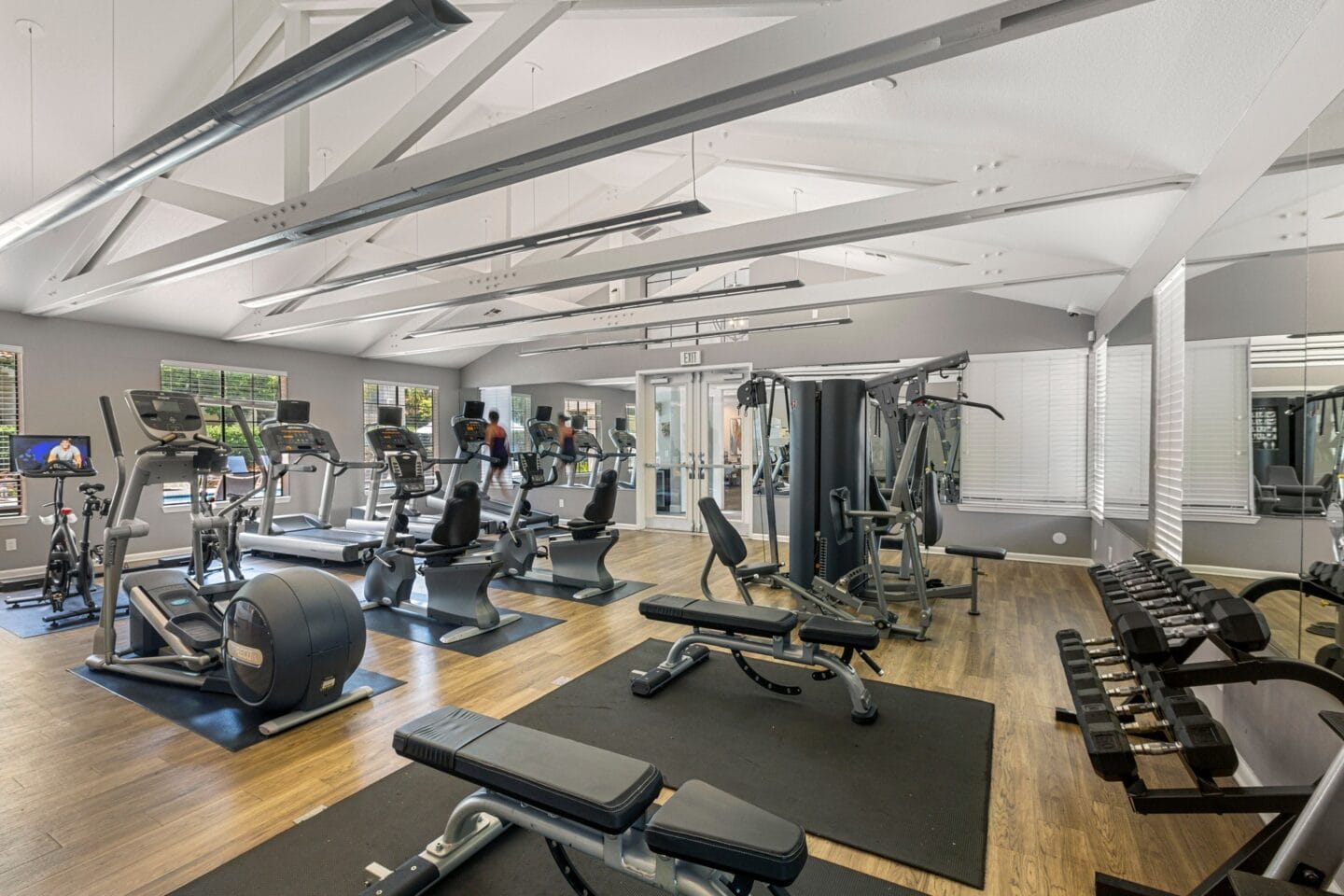 Gym at Mission Pointe by Windsor, Sunnyvale, California