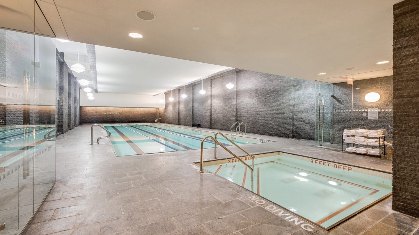 Resort-Inspired, Indoor Pool and Spa at The Ashley Apartments, 10069, NY