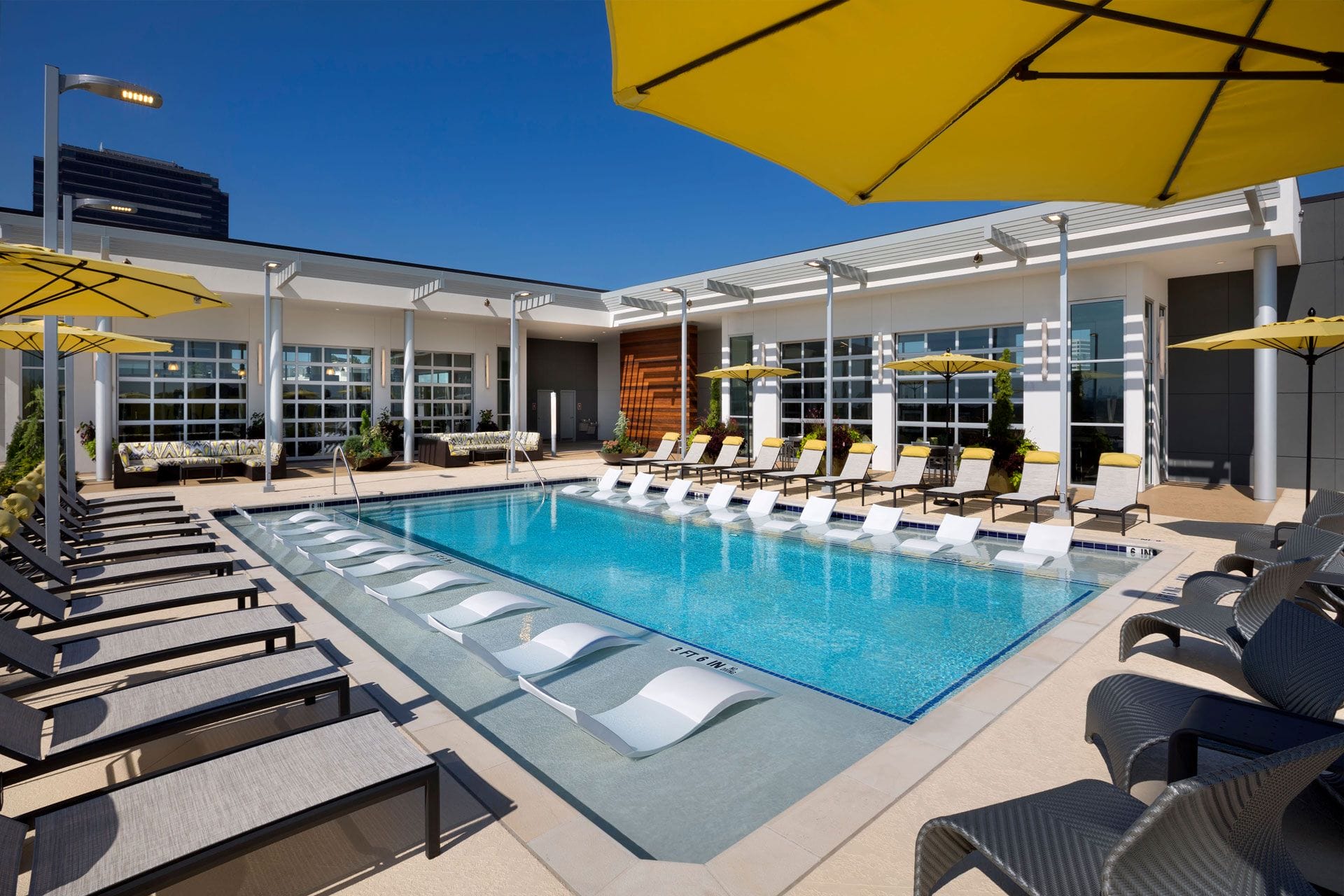 Resort Inspired Pool with Sundeck at Windsor Encore, Georgia, 30339