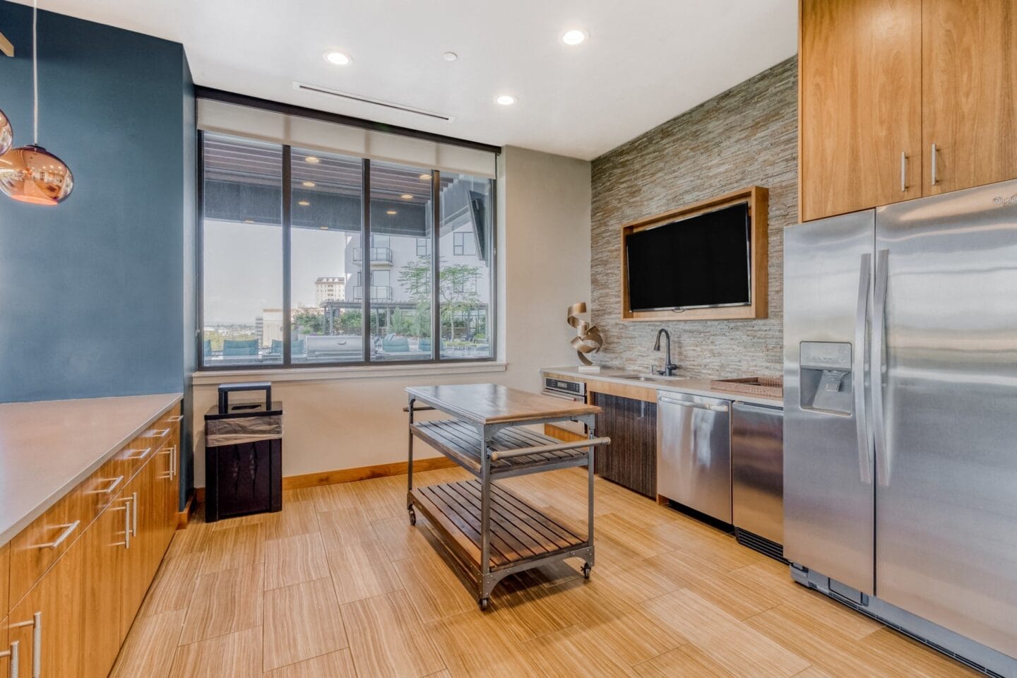 Resident Kitchen at 1000 Speer Blvd, Denver, CO 80204