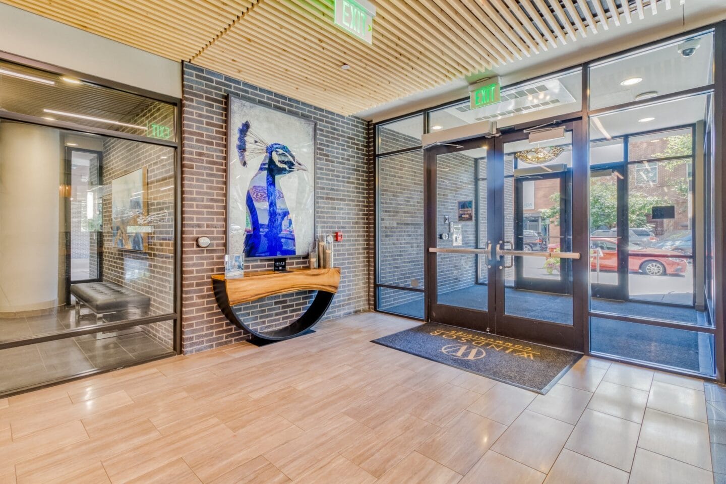 Entrance at 1000 Speer Blvd, Denver, CO 80204