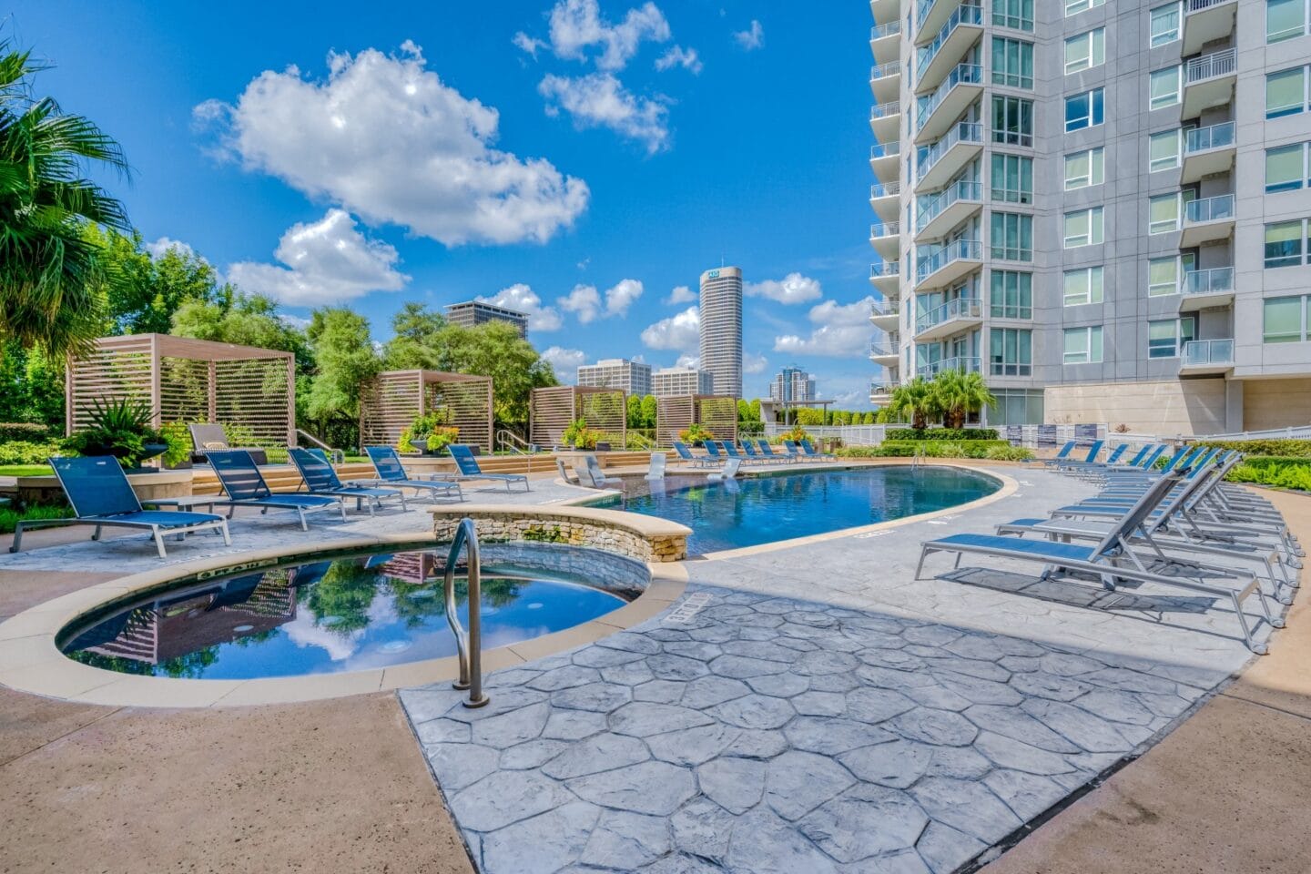 Stunning, Resort-Style Pool at Windsor Memorial, Houston, Texas