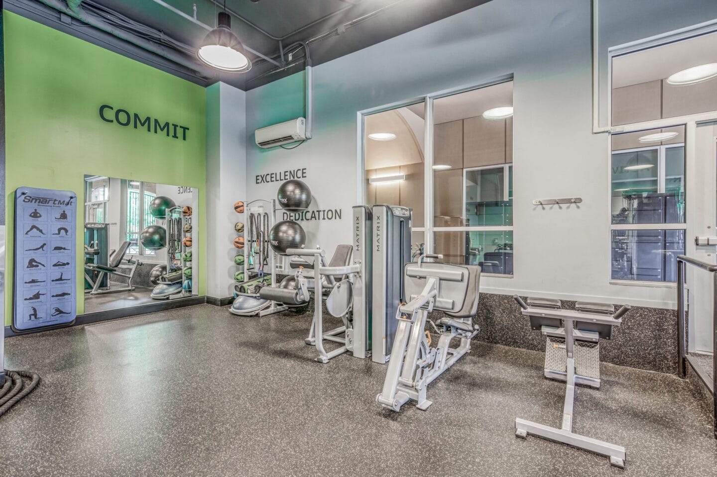 Club fitness center at Platform 14, Hillsboro, OR