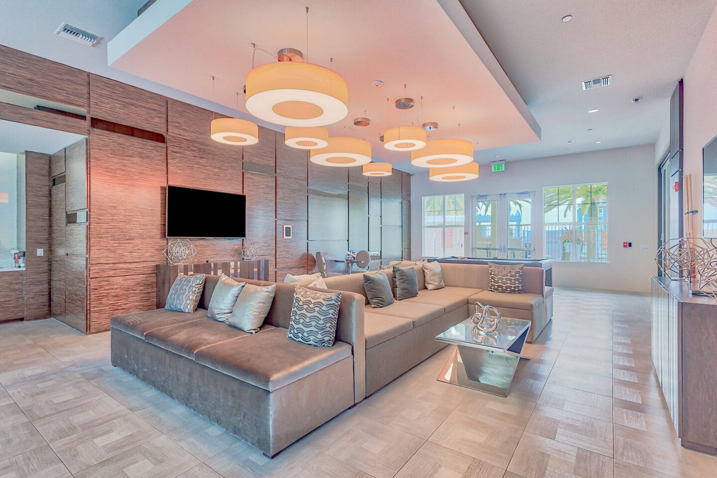 Clubhouse and Social Lounge at Blu Harbor by Windsor