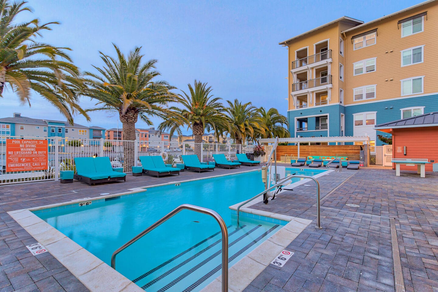 Salt Water Pool at Blu Harbor by Windsor