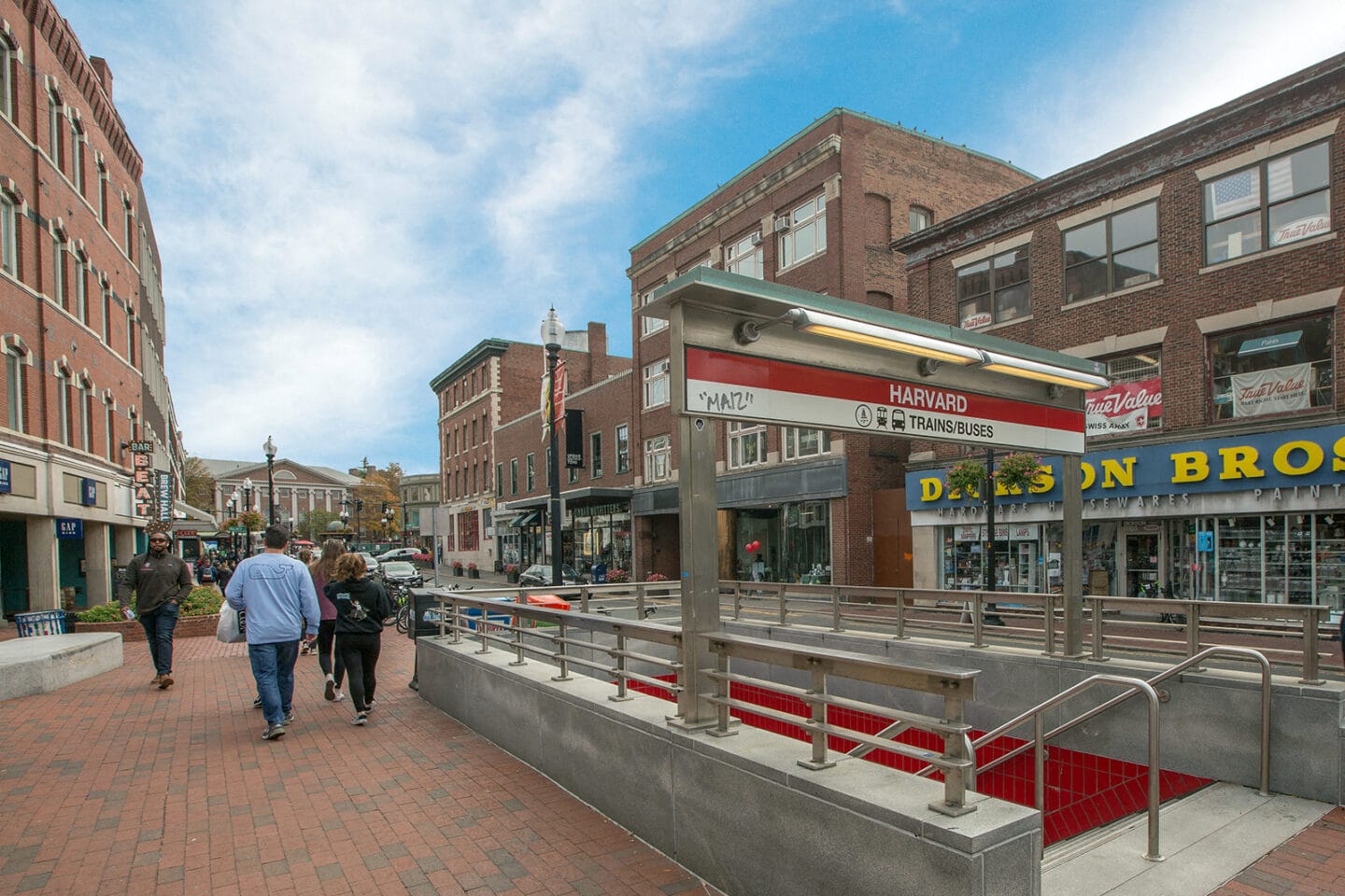 Harvard T Stop, Red Line in Cambridge