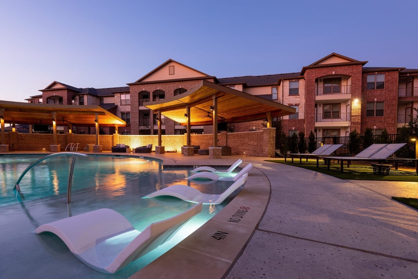 Picturesque Pool And Cabana Setting at Windsor Castle Hills, Carrollton, TX, 75010