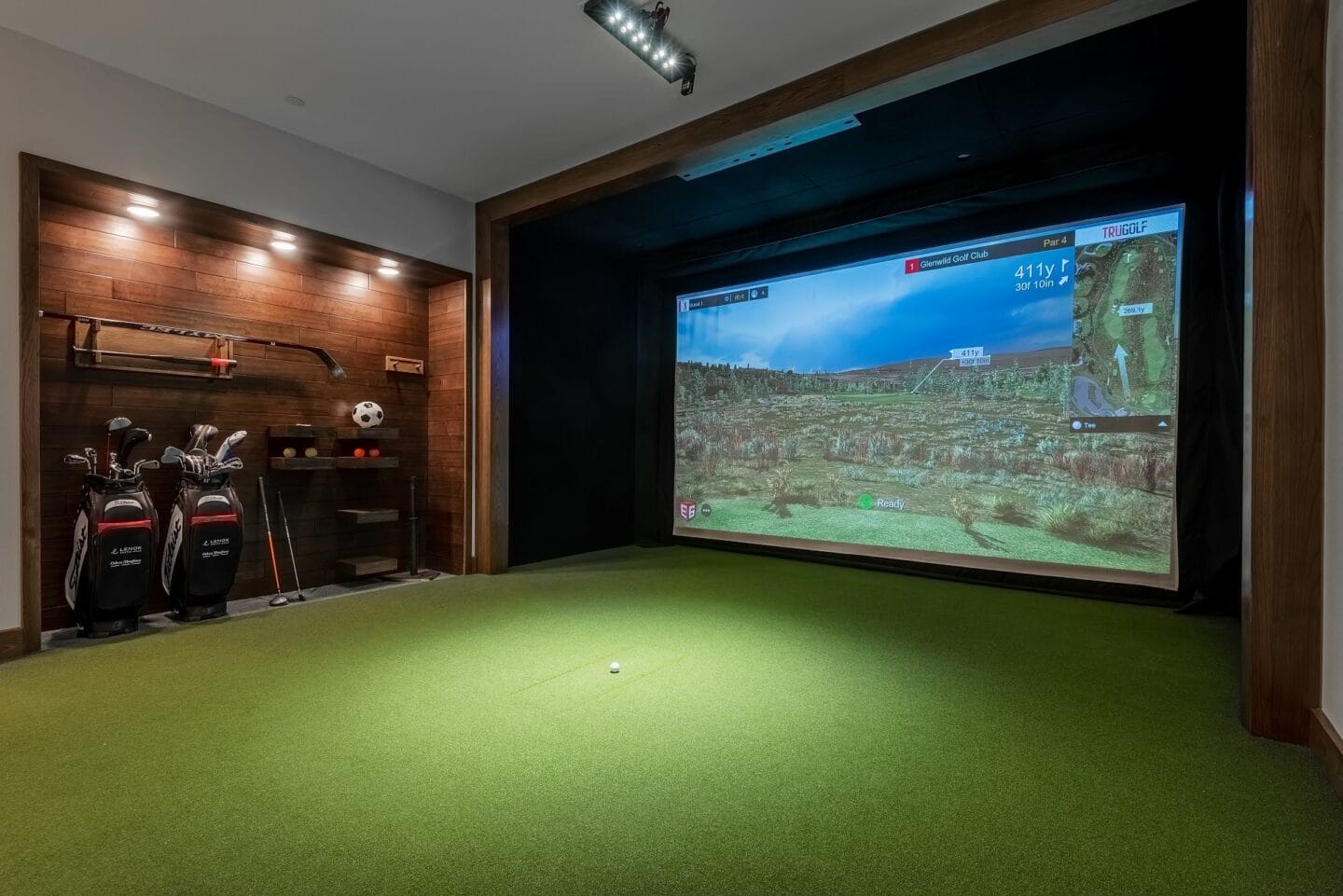 Golf and Multisport Simulator at Windsor Castle Hills, Carrollton, Texas