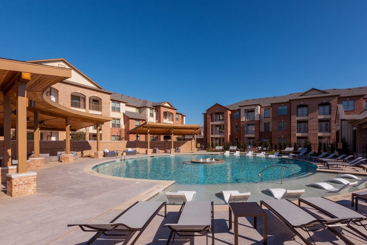 Swimming Pool With Relaxing Sundecks at Windsor Castle Hills, Carrollton, 75010