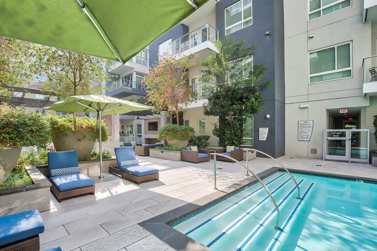 Resort-Style Pool at Olympic by Windsor, Los Angeles, 90015