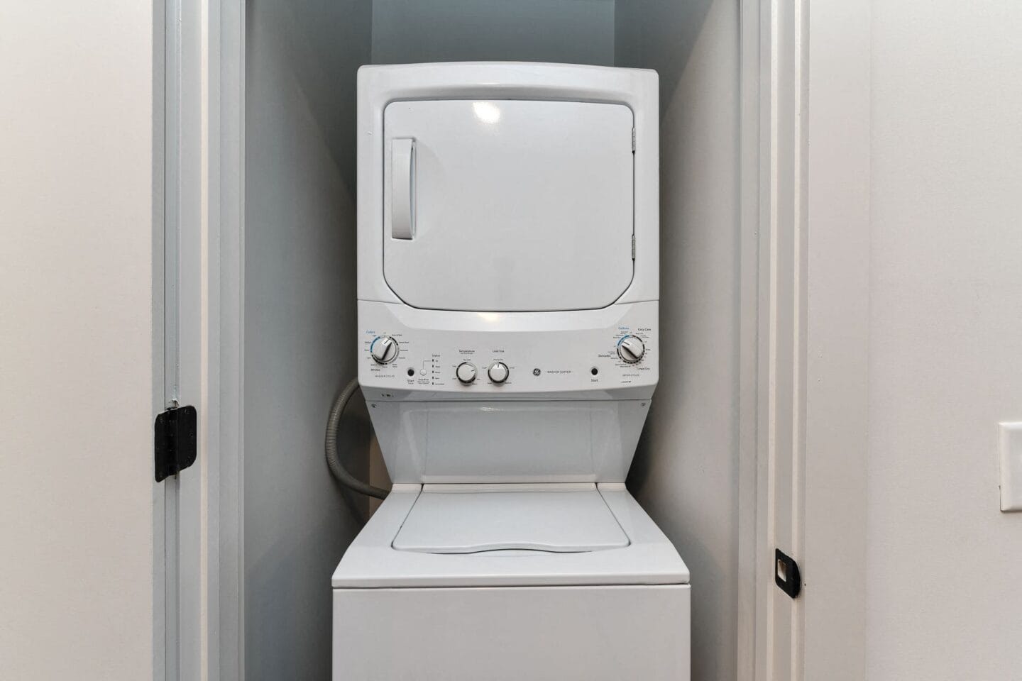 In unit washer and dryer at Elevate West Village, Smyrna, GA