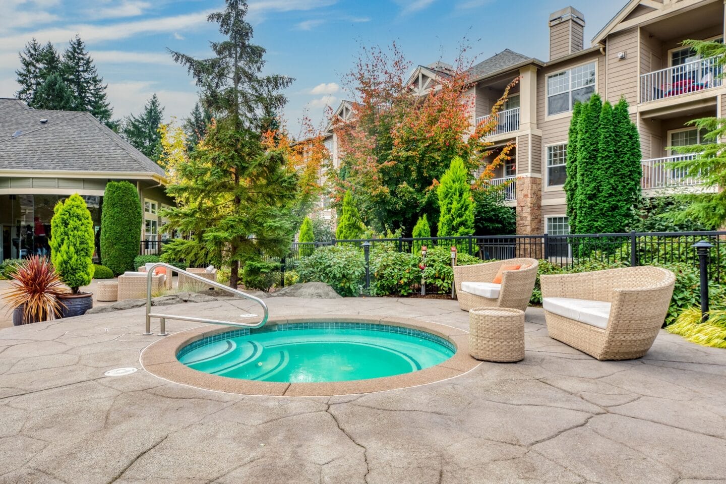 Spa/Hot Tub at The Estates at Cougar Mountain, Issaquah, Washington