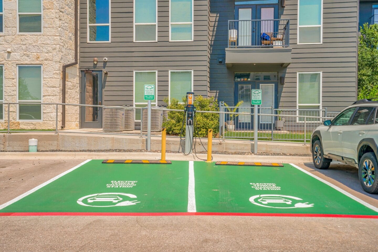 Ev charging stations at Windsor South Congress, Austin, 78745